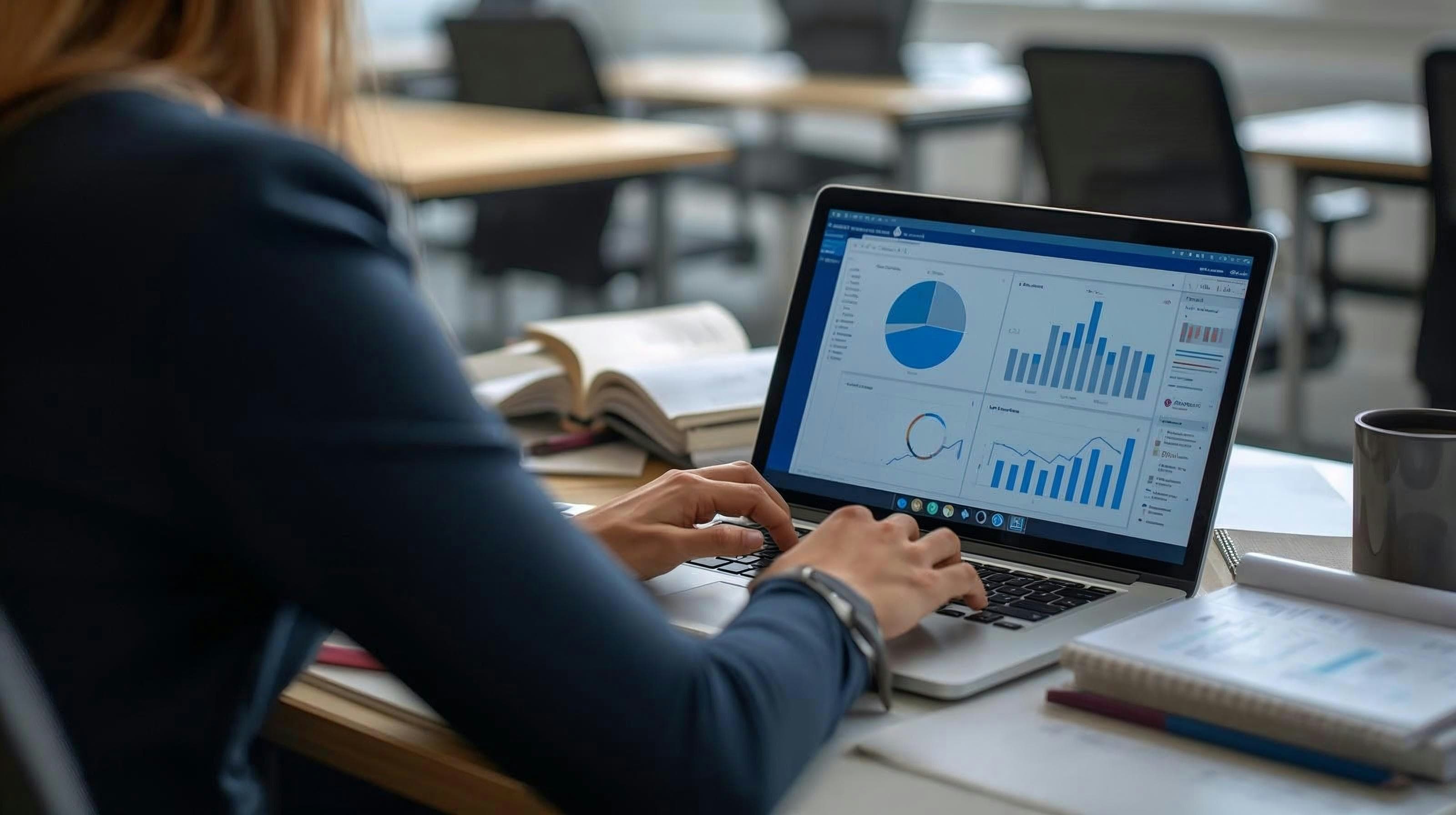 Trabajo con información y gráficos de gestión